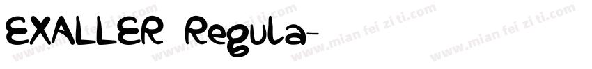 EXALLER Regula字体转换